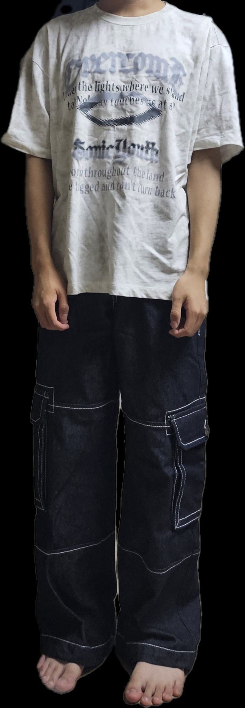 パンツ [ KIRSH ]KIRSH X TRUERELIGION STITCH POINT DENIM CARGO PANTS MUSINSA | KIRSH Kirsch x True Religion Stitch Point Denim