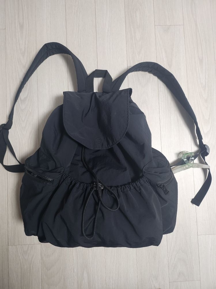 ★LAMINEZ★ [Keyring Giveaway] Rustle String Backpack Black MUSINSA公式 | LAMINEZ [Keyring Gift] Rustle String Backpack