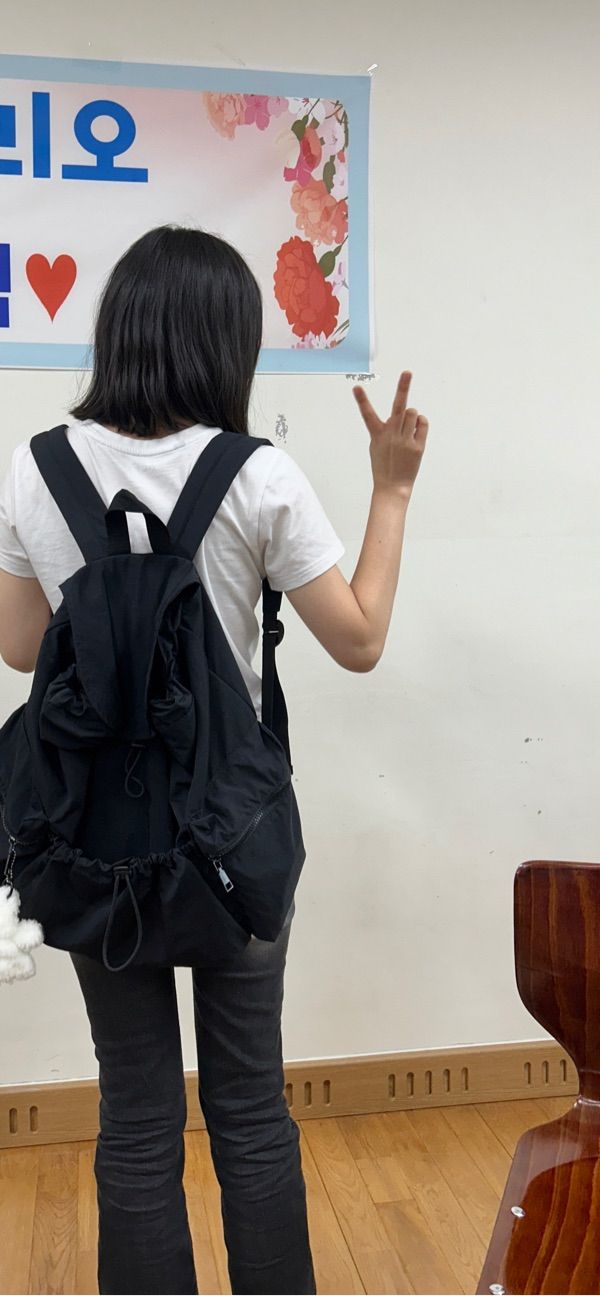 ★LAMINEZ★ [Keyring Giveaway] Rustle String Backpack Black MUSINSA | LAMINEZ [Keyring Gift] Rustle String Backpack - Black