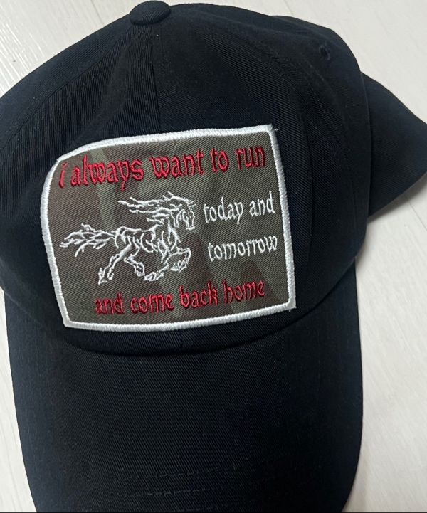 MUSINSA | BAUF Horse Patch Ball Cap [Black]