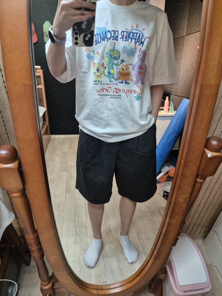 【CPGN STUDIO】24SS★ DTP Cherry Cake Short Sleeve Tee MUSINSA | CPGN STUDIO DTP Happy Day Short Sleeve T-shirt Cream