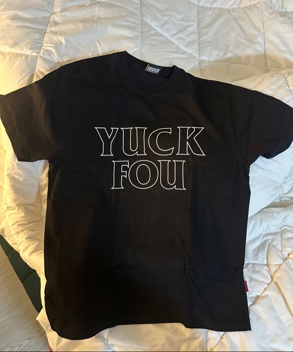 Nice Ghost Club★韓国★男女兼用★YUCK FOU T-shirt 3色 NG2FMFT583BCO_01.jpg