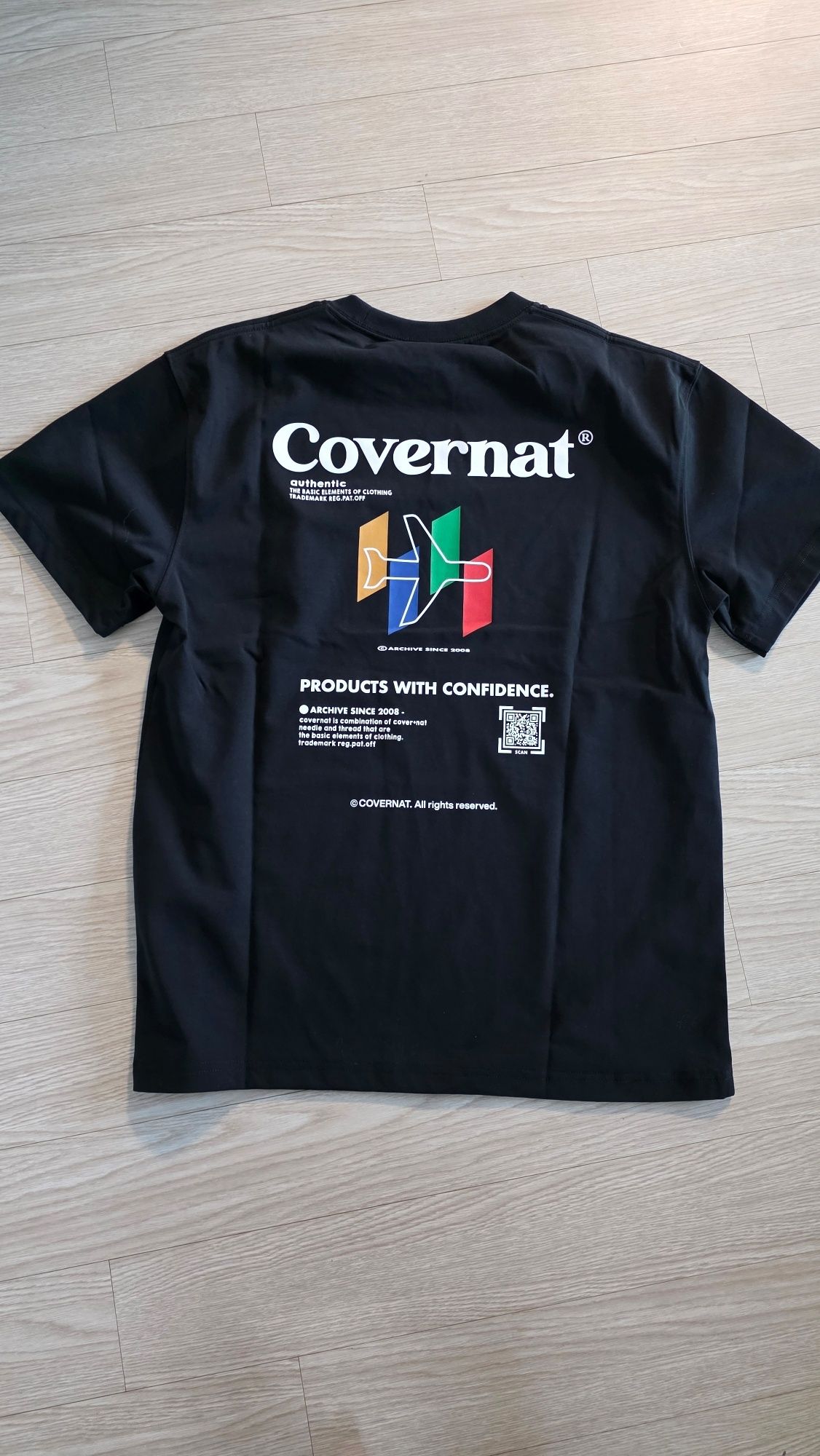 Tシャツ・カットソー COVERNAT Travel T-Shirt Black MUSINSA | COVERNAT Travel T-shirt black