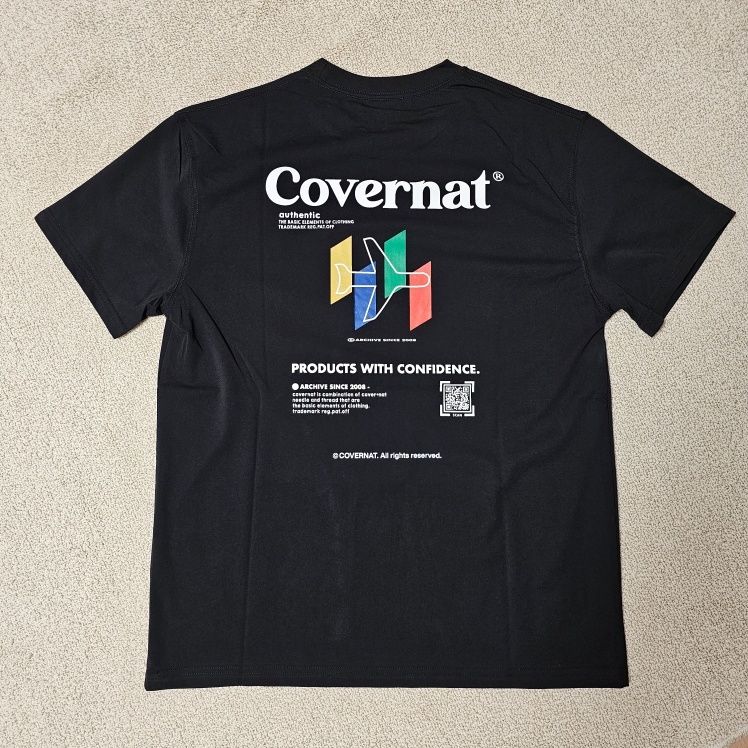 【COVERNAT】 Travel T-shirt  White MUSINSA | COVERNAT Travel T-shirt white