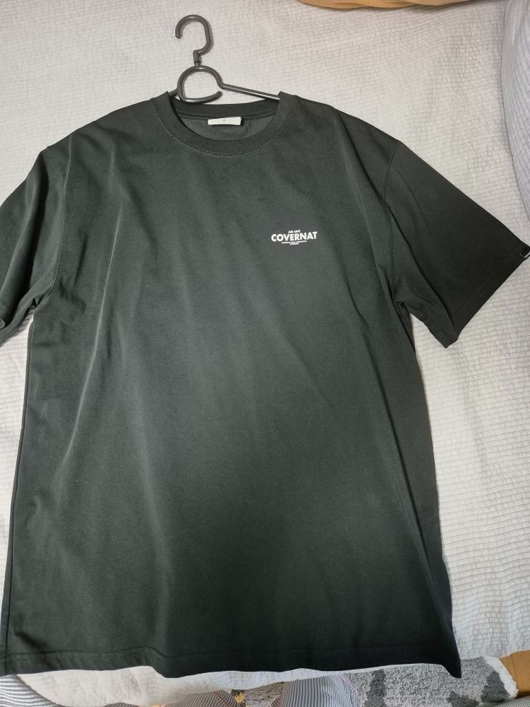 MUSINSA | COVERNAT Passport T-Shirt Black