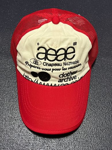 古着 aeae ロゴメッシュキャップ 古着 aeae ロゴメッシュキャップ 古着