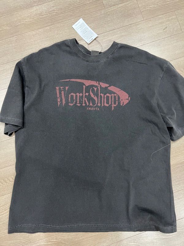 【SATIIIZ】Carned Pigment Short-Sleeved T-shirt Carned Pigment Short-Sleeved T-shirt - satiiiz
