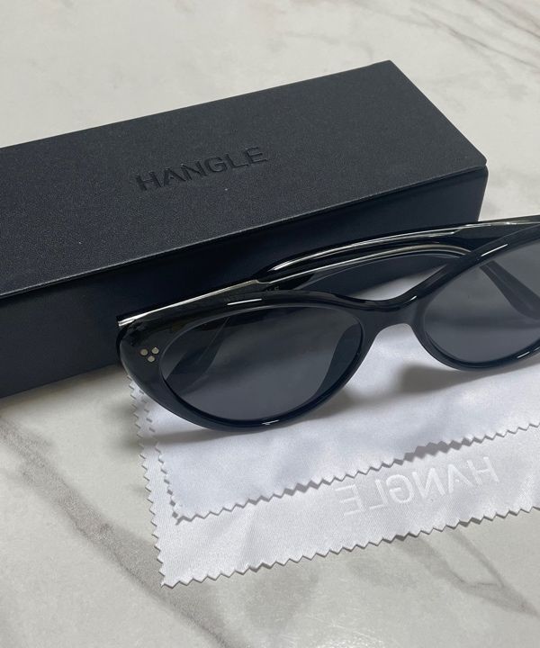 ★HANGLE EYEWEAR★ cat eye white ☆HANGLE EYEWEAR☆ cat eye white Kahle Cateye Crystal
