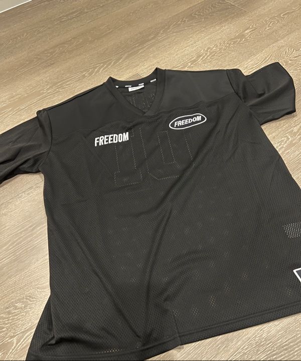 MUSINSA | FREEDOM Mesh Rugby Jersey_2color