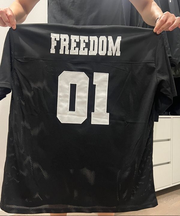 MUSINSA | FREEDOM Mesh Rugby Jersey_2color