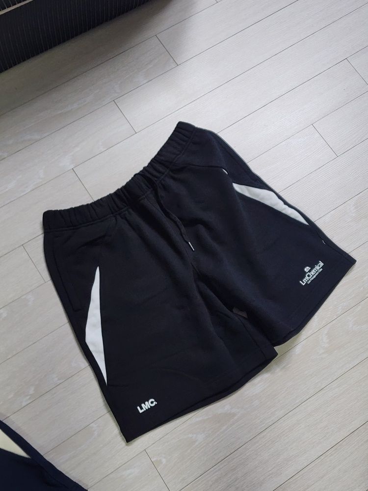 ★2024SS新作★LMC★CHEMICAL SOCCER SWEAT SHORTS LMC Chemical Soccer Sweat Shorts - Navy | International Store