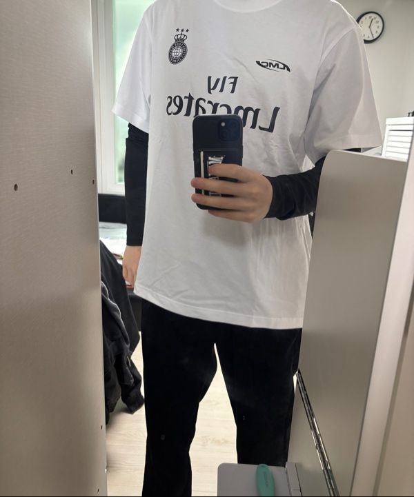 MUSINSA | LMC REAL PARODY SOCCER TEE black