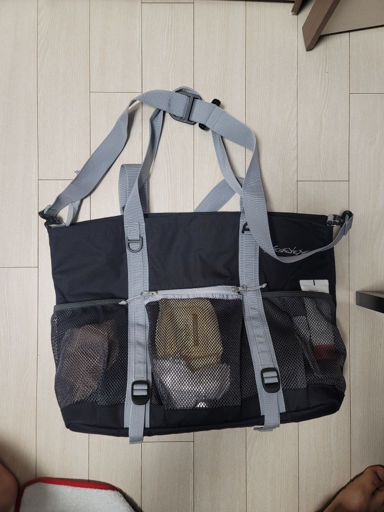 MUSINSA | YESEYESEE Y.E.S Rushed Assist Bag Black