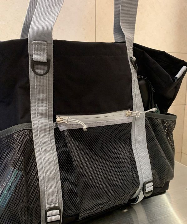 MUSINSA | YESEYESEE Y.E.S Rushed Assist Bag Black