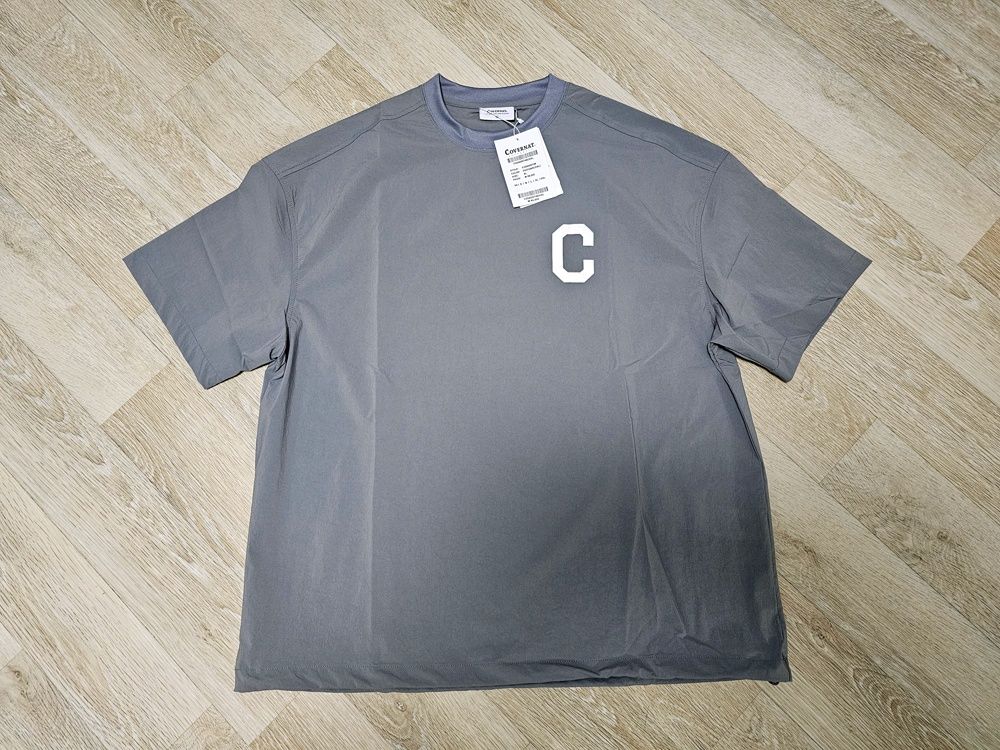 Tシャツ・カットソー COVERNAT Pigment Center Logo T-Shirt Khaki MUSINSA | COVERNAT College Tech Nylon T-shirt Khaki