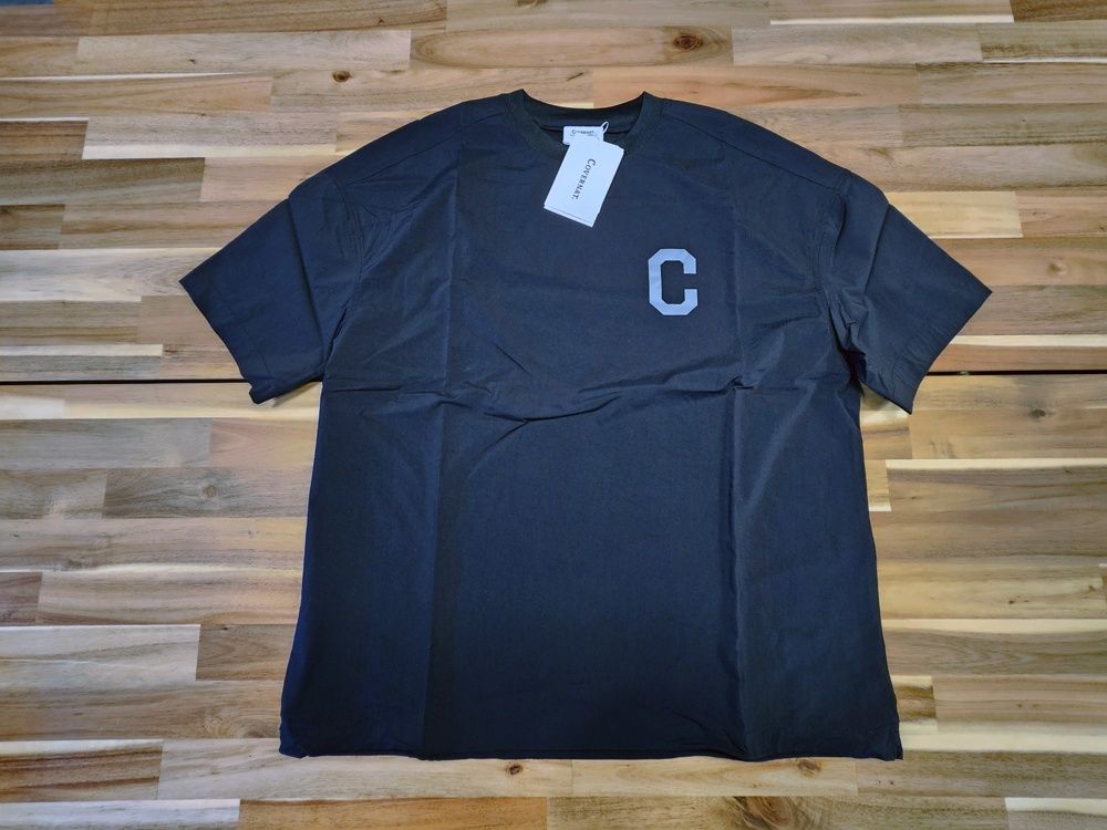 MUSINSA | COVERNAT College Tech Nylon T-shirt Khaki