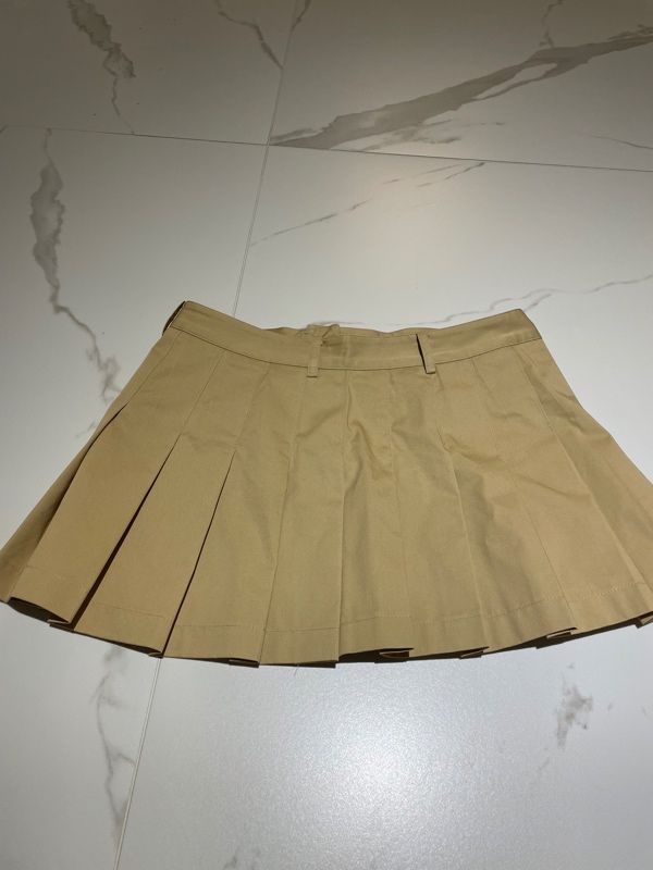 ★送料・関税込★GLOWNY★GIRLFRIEND PLEATED MINI SKIRT★ MUSINSA | GLOWNY GIRLFRIEND PLEATED MINI SKIRT (BEIGE)