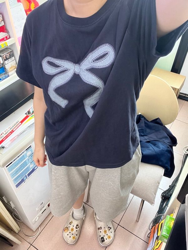 LARTIGENT☆L10 PATCH RIBBON T-SHIRT LARTIGENT☆L10 PATCH RIBBON T-SHIRT (LARTIGENT/Tシャツ