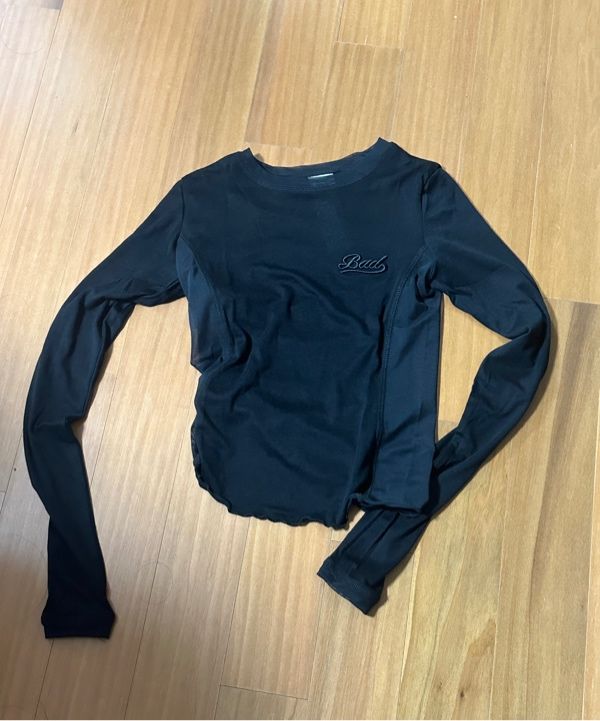 ★BADBLOOD★ Second Skin Long Sleeve Cream w-tee24-020 MUSINSA | BADBLOOD Second Skin Long Sleeve - Cream
