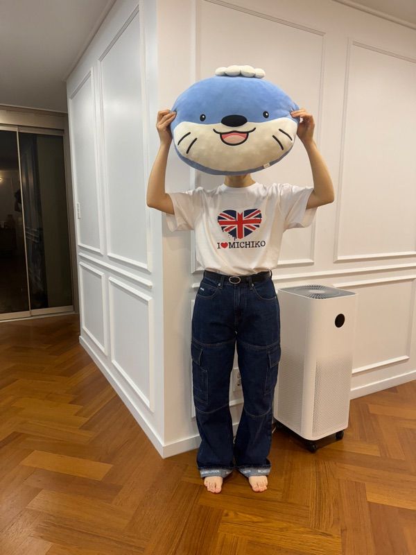 MUSINSA | MICHIKO LONDON Melting Union Jack Top White_Relax Fit
