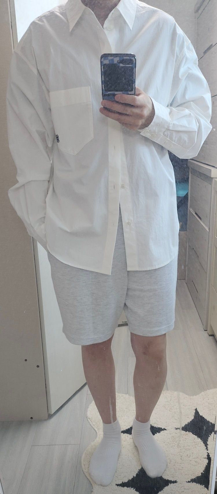 シャツ SATUR Basic Pocket Shirt Clean White SA251USH01WH MUSINSA | SATUR Basic Pocket Shirt Clean White