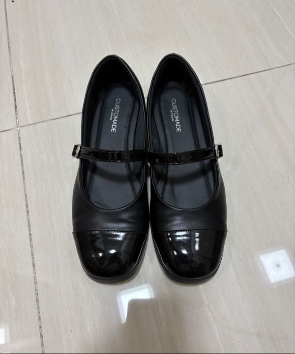 フラットシューズ ^custommade^ 25cm Two-tone Mary Jane Flat Irene CW0062BS MUSINSA | CUSTOMADE WOMAN 2.5 cm Two-Tone Mary Jane Flat
