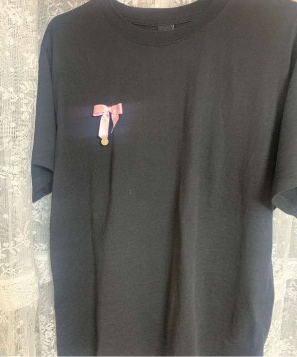★2024SS新作★RONRON★POINT RIBBON BASIC FIT T SHIRT MUSINSA | RONRON POINT RIBBON BASIC FIT T SHIRT WHITE