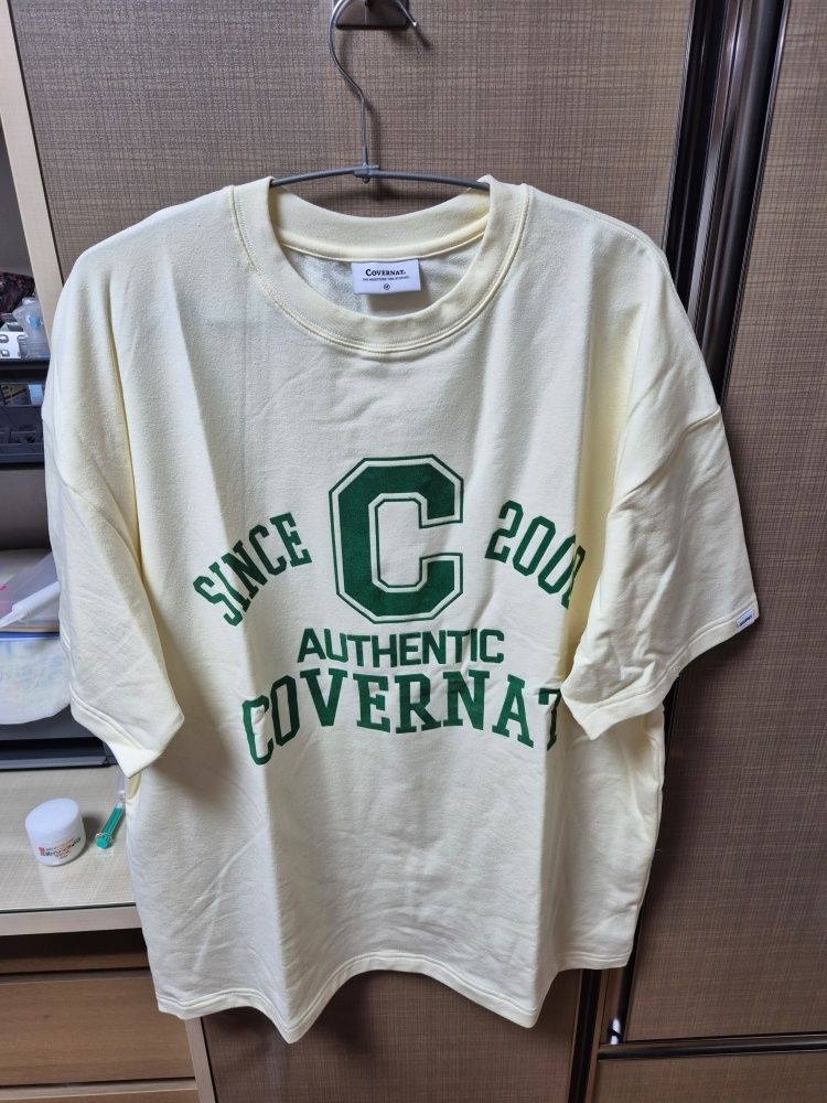 Tシャツ・カットソー COVERNAT Chain Lettering Ringer T-Shirt Melange Grey MUSINSA | COVERNAT C Logo Arch T-shirt Melange Gray