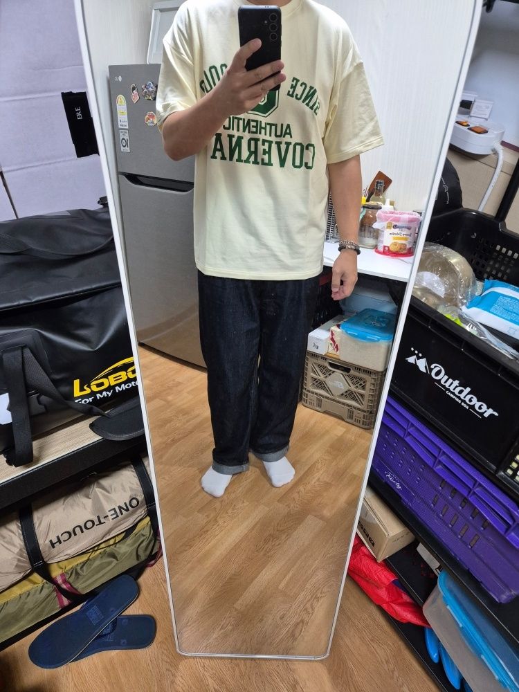 Tシャツ・カットソー COVERNAT Multicolor Logo Graphic T-Shirt 5SA270 MUSINSA | COVERNAT Multi Logo Typography Graphic T-Shirt Black