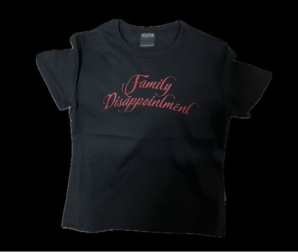 MUSINSA | SCULPTOR Family Disappointment Tee Black