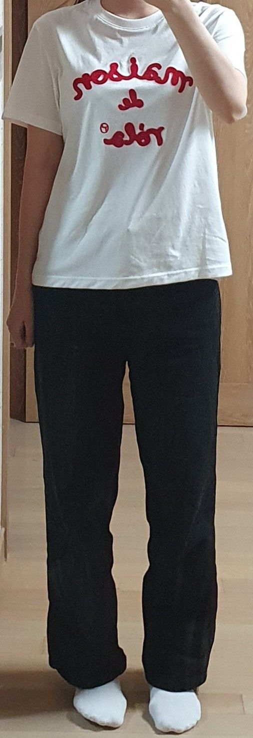 MUSINSA | ROLAROLA MAISON DE ROLA EMBROIDERY T-SHIRT NAVY