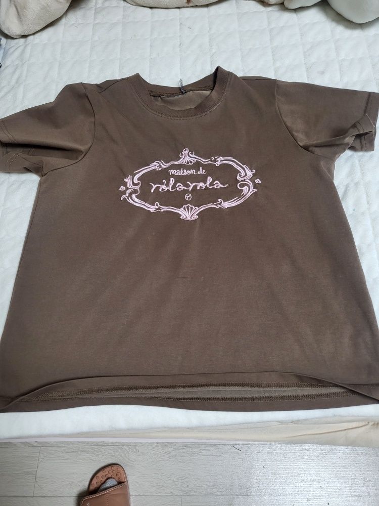 【rolarola】韓国人気★VINTAGE LOGO HALF T-SHIRT(S,M) MUSINSA | ROLAROLA VINTAGE NOUVELLE LOGO HALF T-SHIRT BLACK