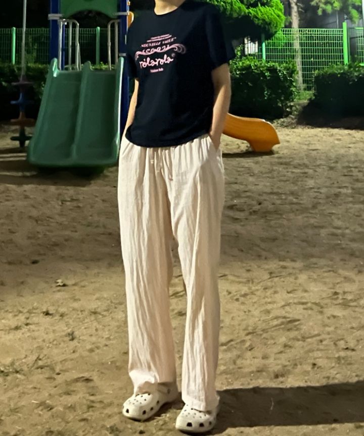 【ROLAROLA】VINTAGE NOUVELLE LOGO HALF Tシャツ4色◆送料込 MUSINSA公式 | ROLAROLA VINTAGE NOUVELLE LOGO HALF T-SHIRT BLACK