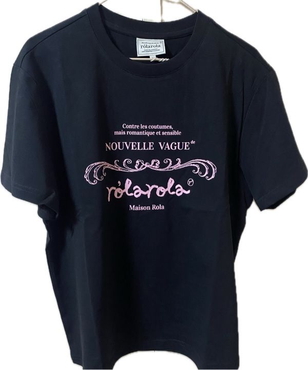 【ROLAROLA】VINTAGE NOUVELLE LOGO HALF Tシャツ4色◆送料込 MUSINSA公式 | ROLAROLA VINTAGE NOUVELLE LOGO HALF T-SHIRT BLACK