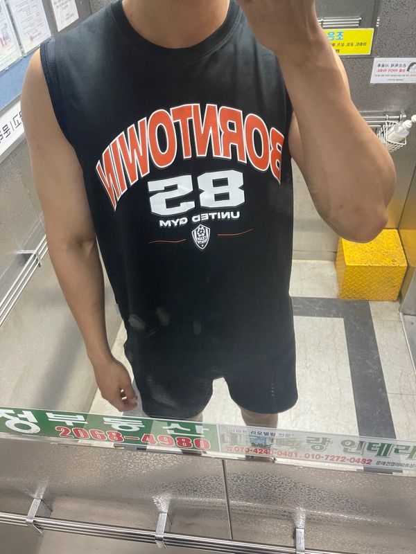 ★2024SS新作★BORN TO WIN★85 GYM COMFORT FIT SLEEVELESS MUSINSA | BORN TO WIN 85 GYM COMFORT FIT SLEEVELESS [BLACK]