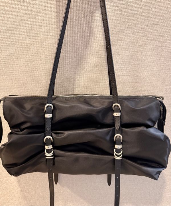 [Margesherwood ] / ☆ OVERPACKER / black Marge Sherwood Overpacker Nylon Shoulder Bag | Urban Outfitters
