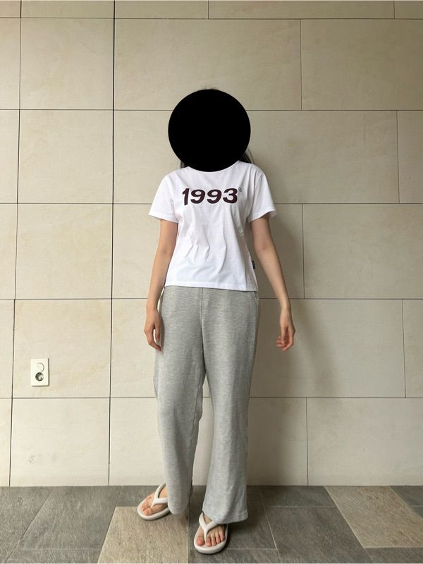 MUSINSA | 1993STUDIO 1993 Big Logo Women's Regular Fit T