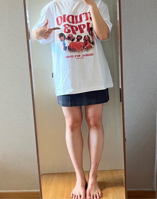 Tシャツ・カットソー 1993studio Wave Studio Graphic T-Shirt_Grey MUSINSA | 1993STUDIO Wave Studio Graphic T-Shirt_Grey