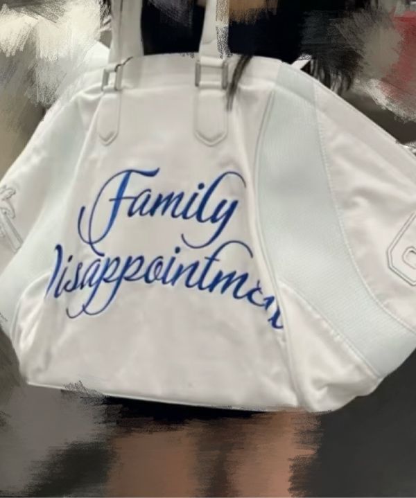 バッグ SCULPTOR Big big FAMILY DISAPPOINTMENT Family Diss(appointment) Tote Bag Black – Sculptor