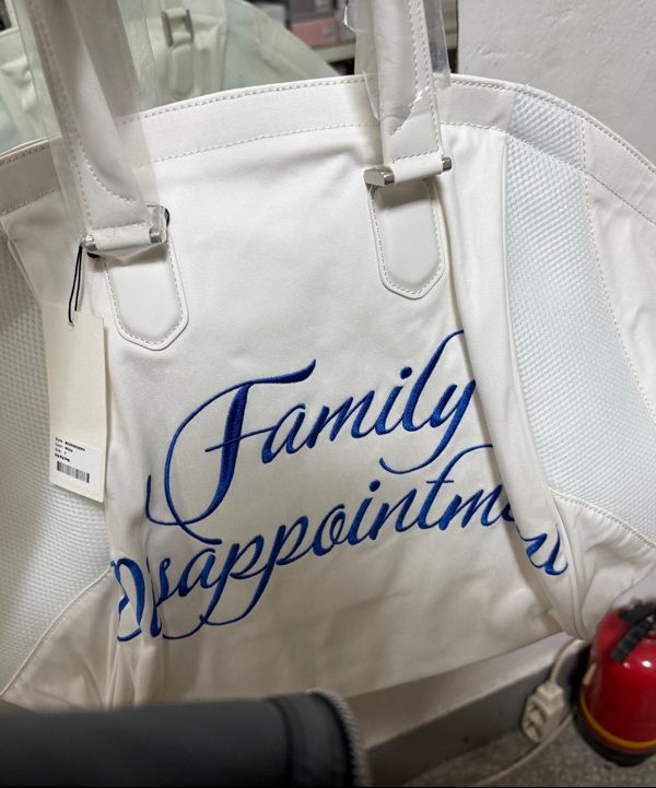 バッグ SCULPTOR Big big FAMILY DISAPPOINTMENT Family Diss(appointment) Tote Bag Black – Sculptor