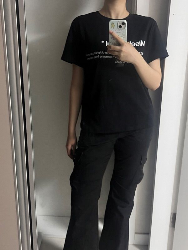 MUSINSA公式 | MISEKI SEOUL Misekiseoul short sleeves BLACK