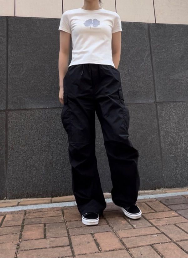 MUSINSA公式 | MISEKI SEOUL Clover short sleeves WHITE