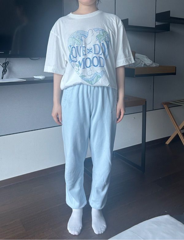 ★SATUR★Love Day Mood Ocean Graphic T-Shirt WHITE★ MUSINSA公式 | SATUR Love Day Mood Ocean Graphic Short