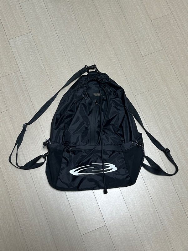 ★OPENING PROJECT★Mesh Pocket String Bag Mesh Pocket String Bag - Black - OPENING PROJECT