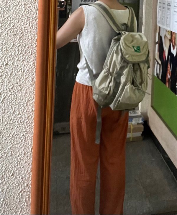 MUSINSA | PARITY rucksack mini Light Beige