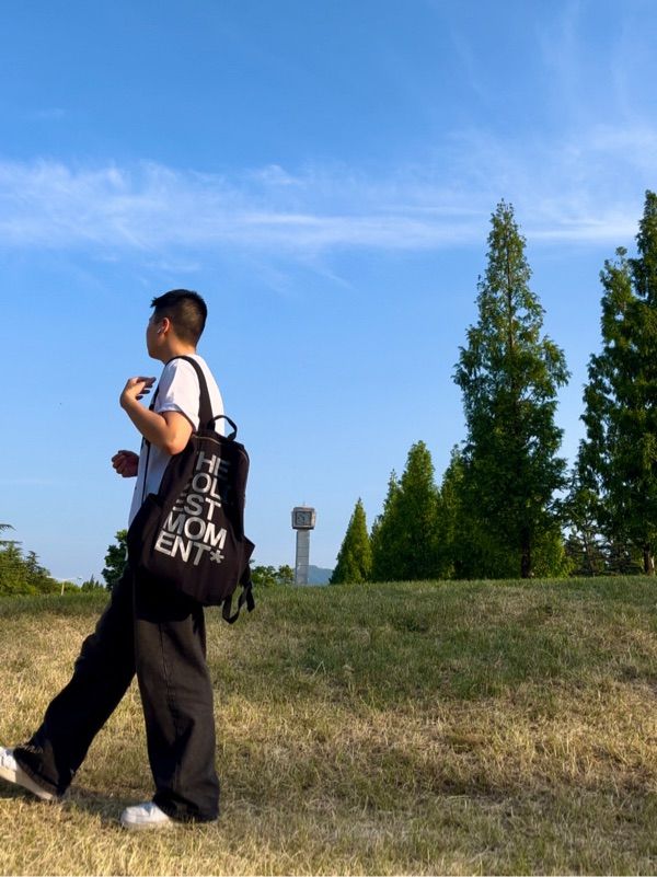 MUSINSA | THE COLDEST MOMENT TCM logo backpack (black)