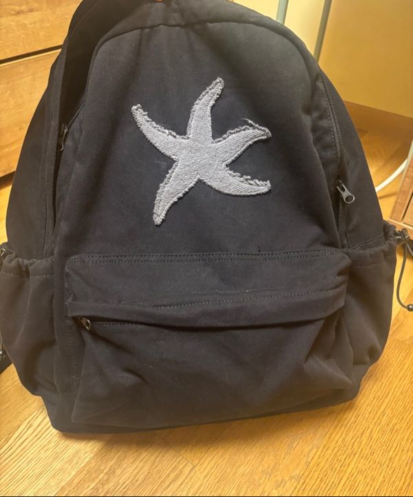 MUSINSA公式 | THE COLDEST MOMENT TCM starfish backpack (black)