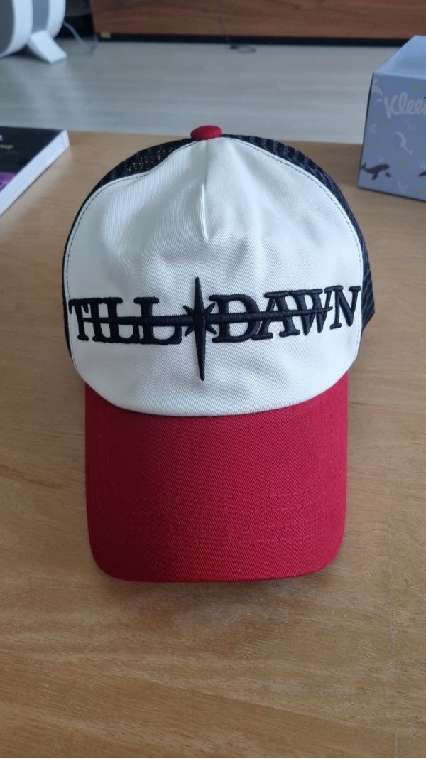 Tilldawnキャップ MUSINSA公式 | TILL DAWN PIERCE LOGO TRUCKER CAP red