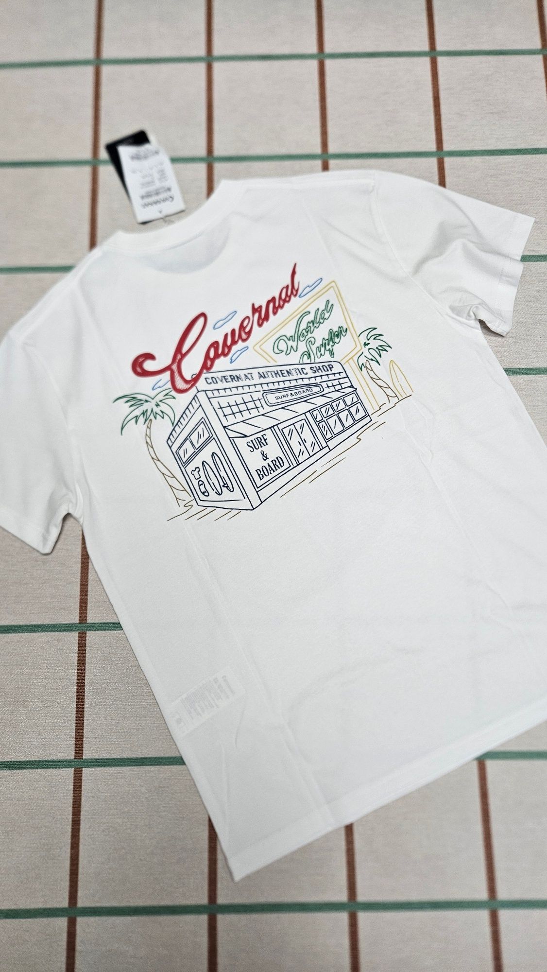 Tシャツ・カットソー COVERNAT SUFER SHOP GRAPHIC T-SHIRTS 4TR397 COVERNAT SUFER SHOP GRAPHIC T-SHIRTS 4TR397 (COVERNAT/T