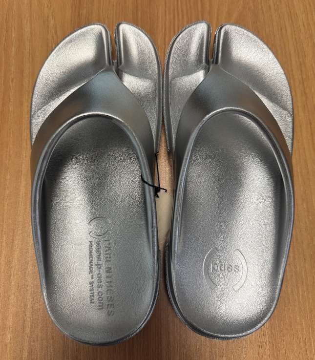 MUSINSA | PAES Flip Flop 01 / Silver